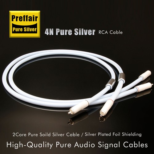 Pair pure silver - pair, hi-fi