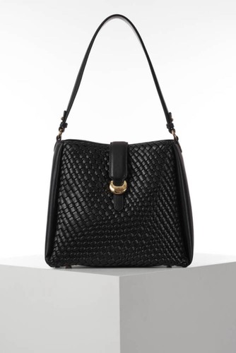 Luella grey flora black weave - grey,