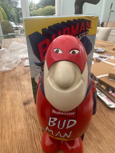 Budweiser bud man beer stein - bud,
