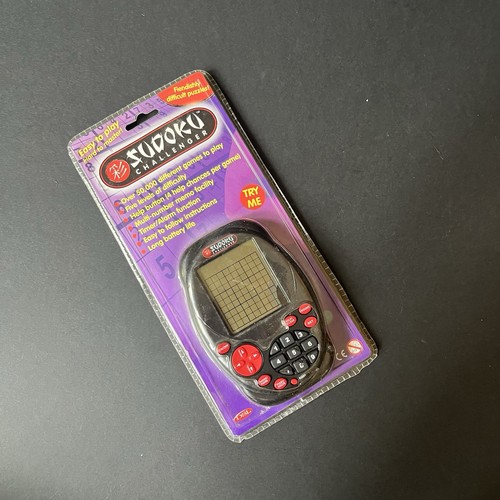 Sudoku challenger handheld - sudoku,