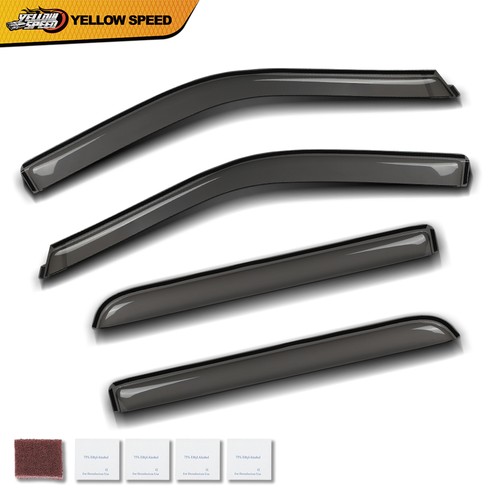 Window visor rain guards - rain,