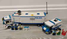 Lego City 60044 & 60142 Police Unit & Money Transporter with manuals & minifigs