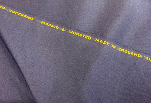 Mohair worsted wool - mohair, suiting