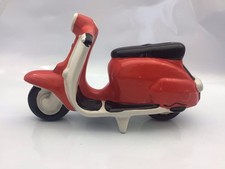 Large Ceramic Moped Piggy Bank - Vespa / Lambretta