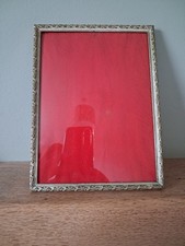 Vintage Convex Glass Photo