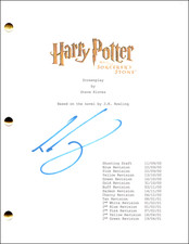 Tom Felton Signed Autograph Harry Potter Sorcerer's Stone Script - Draco Malfoy