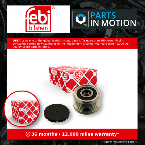 Overrunning alternator pulley - overrunning,