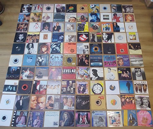 Joblot 100x 1980 hits pop - 100x,