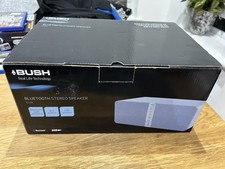 Bush B108 Bluetooth Stereo Speaker Silver/White