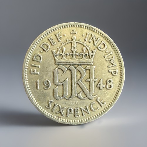 Great britain 1948 sixpence - great,