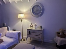 Large shabby chic wall clock