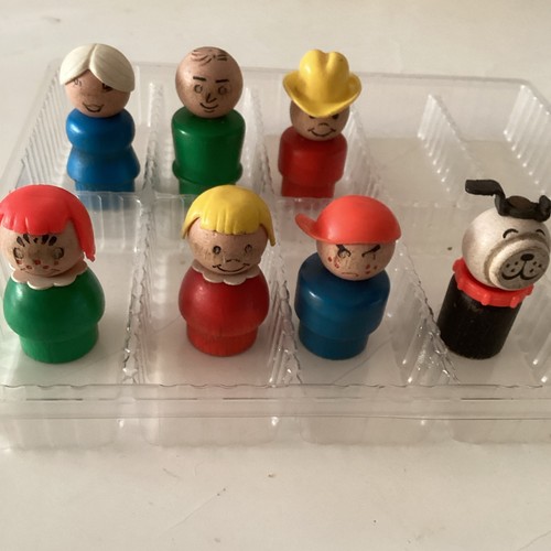 Vintage wooden fisher price - vintage,