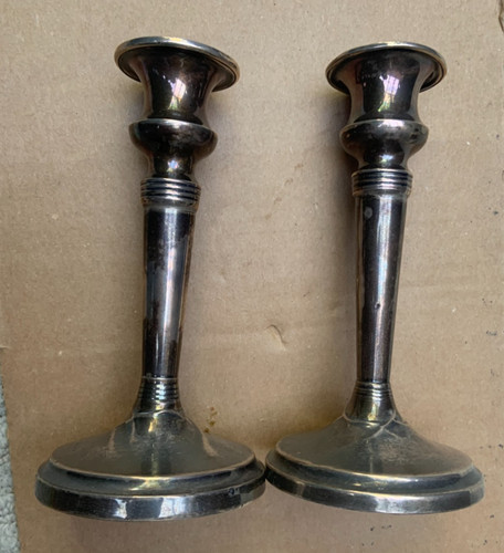 Pair weighted silver - pair,