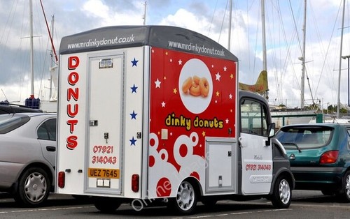 Photo 6x4 donut van - photo, van,