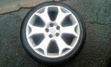 VECTRA C MK2 SRI 5 STUD 18"ALLOY WHEEL+225/40/18 GREEN PLUS 6MM TYRE 02-09