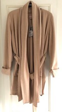 M&S Rosie for Autograph Dressing Gown Sizes S M L & XL Beige - Rose Quartz BNWT