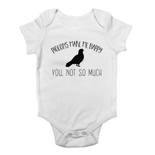 Pigeons make happy you not - pigeons,
