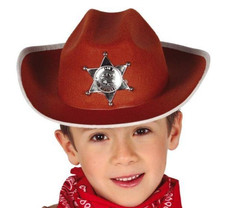 Kids Sheriff Cowboy Hat