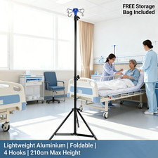 Foldable IV Pole Stand -