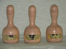 GAVELS WOODEN MAULS SET OF