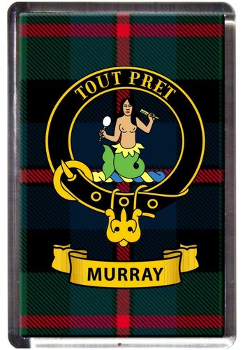 Murray tartan fridge magnet - murray,