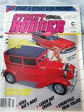 Vintage Street Rodder Jan 1989