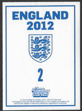 TOPPS - FA COLLECTION - EURO 2012 - ENGLAND