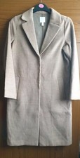 H&M Ladies Beige Coat Size 8