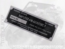 GRC9 RT77 AM66 AMPLIFIER AM66