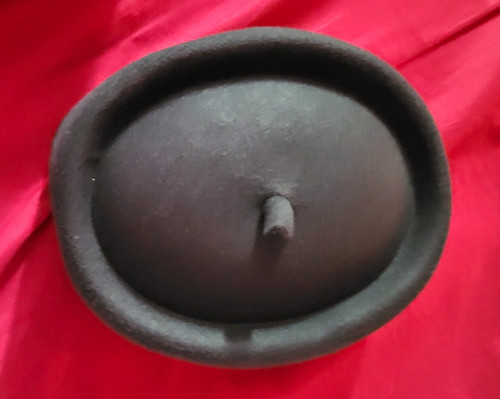 Men black wool - wool, bowler