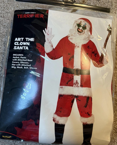 Terrifier art the clown santa - the,