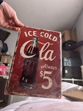 Reproduction Cola Sign 