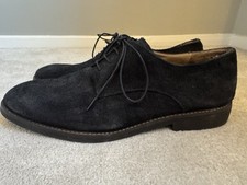 JACK WILLS BLACK SUEDE LACE UP