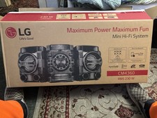 LG Mini Hi Fi System