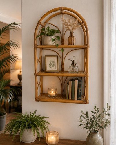 Mid century vintage rattan - vintage,