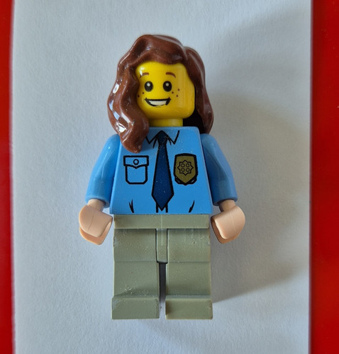 Lego female police officer - lego,