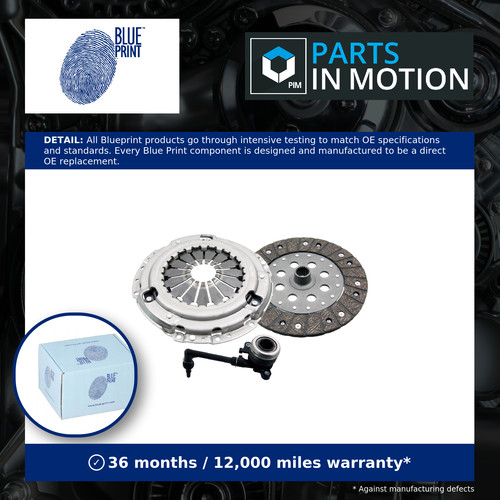 Clutch kit 3pc - clutch,