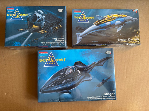Lot seaquest dsv - 3, monogram