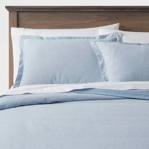Cotton linen chambray - linen, duvet