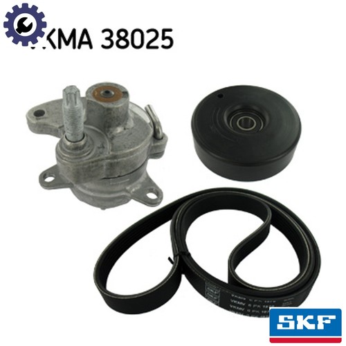 Vribbed belt set vkma 38025 - belt,