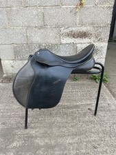 Bates Caprilli GP Saddle 17.5" Adjustable Gullet
