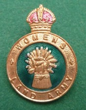 Women's Land Army Lapel Badge