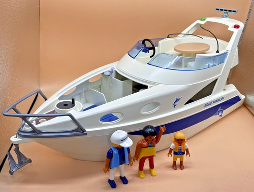 Playmobil blue marlin yacht - marlin,