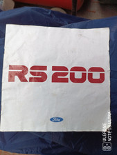 ford rally sport RS 200 brochure from 1980s