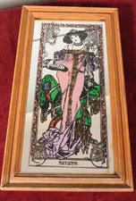 Vintage Printed Mirror