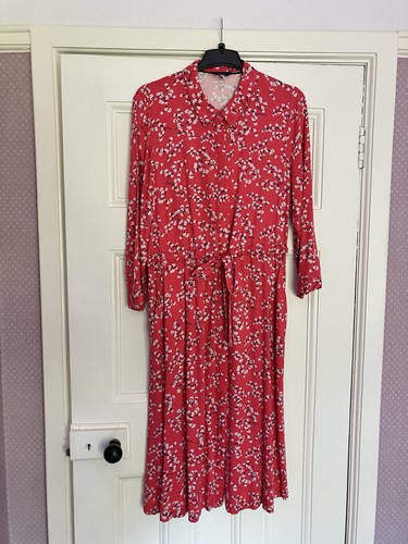 Joules pink floral dress - pink,