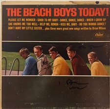 The Beach Boys Today! Signed album