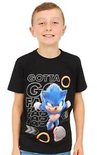Official Sonic The Hedgehog T-shirt  Gaming Birthday Gift Kids Top Boys