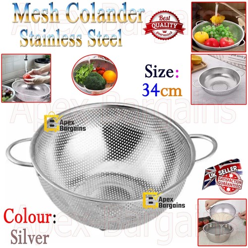 34cm stainless steel mesh - 34cm,