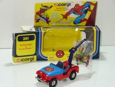 Corgi  261 SPIDERMAN SPIDER BUGGY & GREEN GOBLIN  (382)